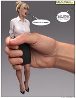 Secretary Grabbed